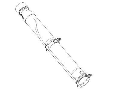 Zestaw rur Cifarelli M1200 przedłużające wylot